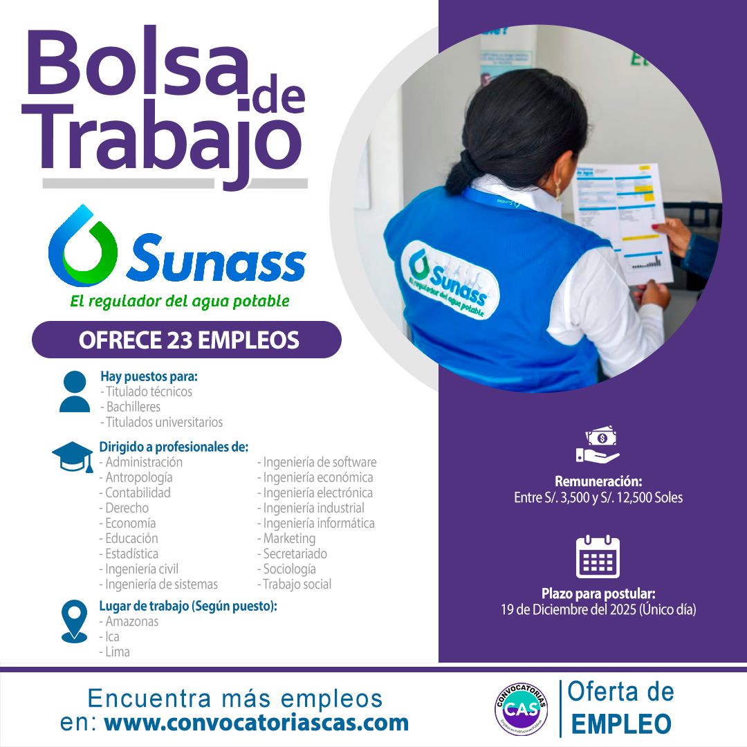 Oportunidad Laboral 