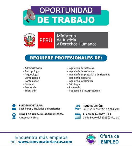 Oportunidad Laboral 