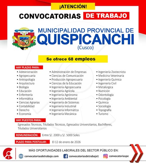 Oportunidad Laboral 