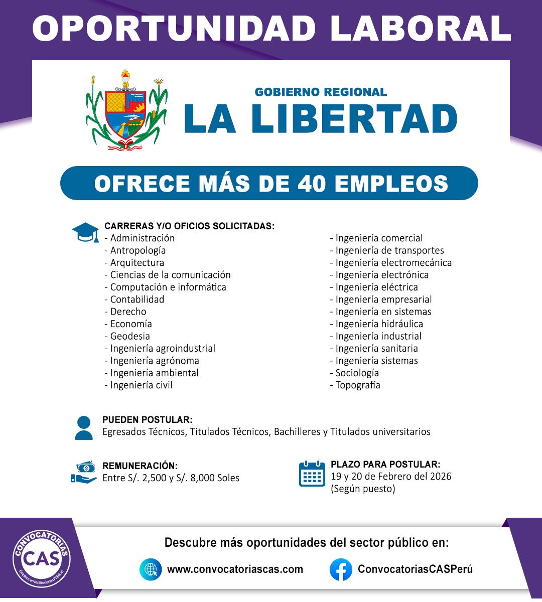 Oportunidad Laboral 