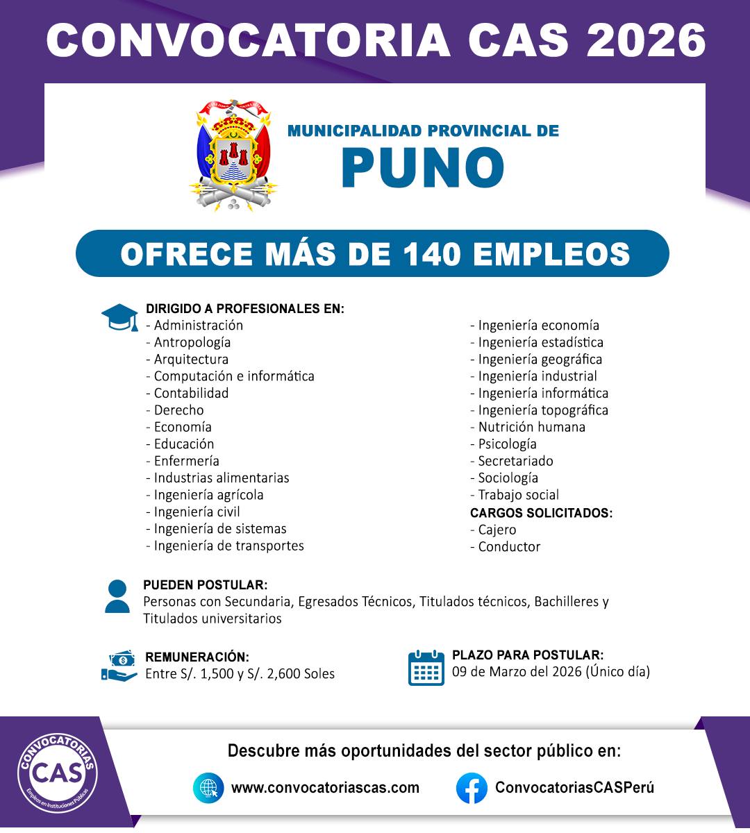Oportunidad Laboral 