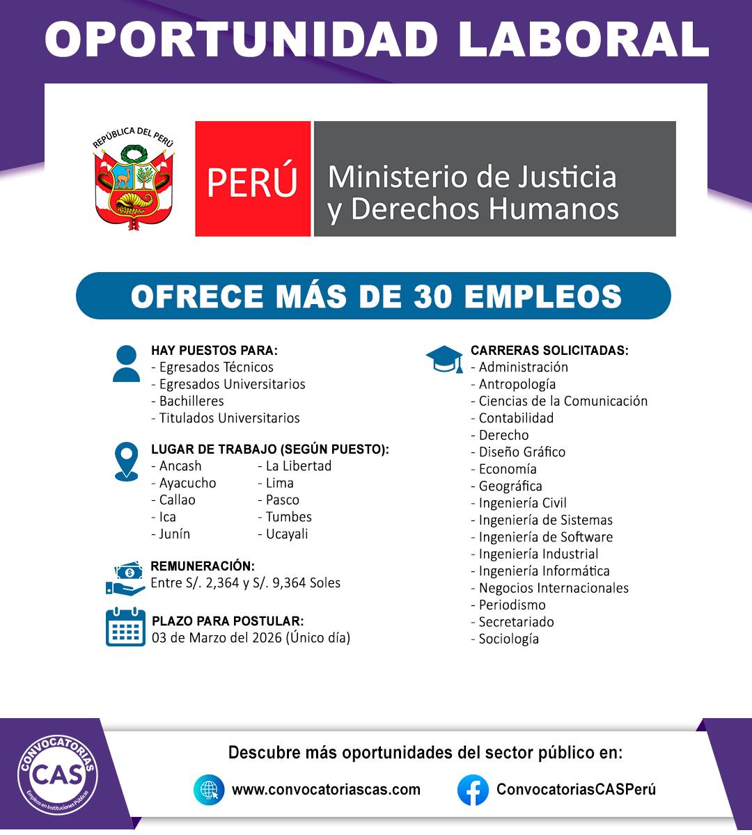 Oportunidad Laboral 