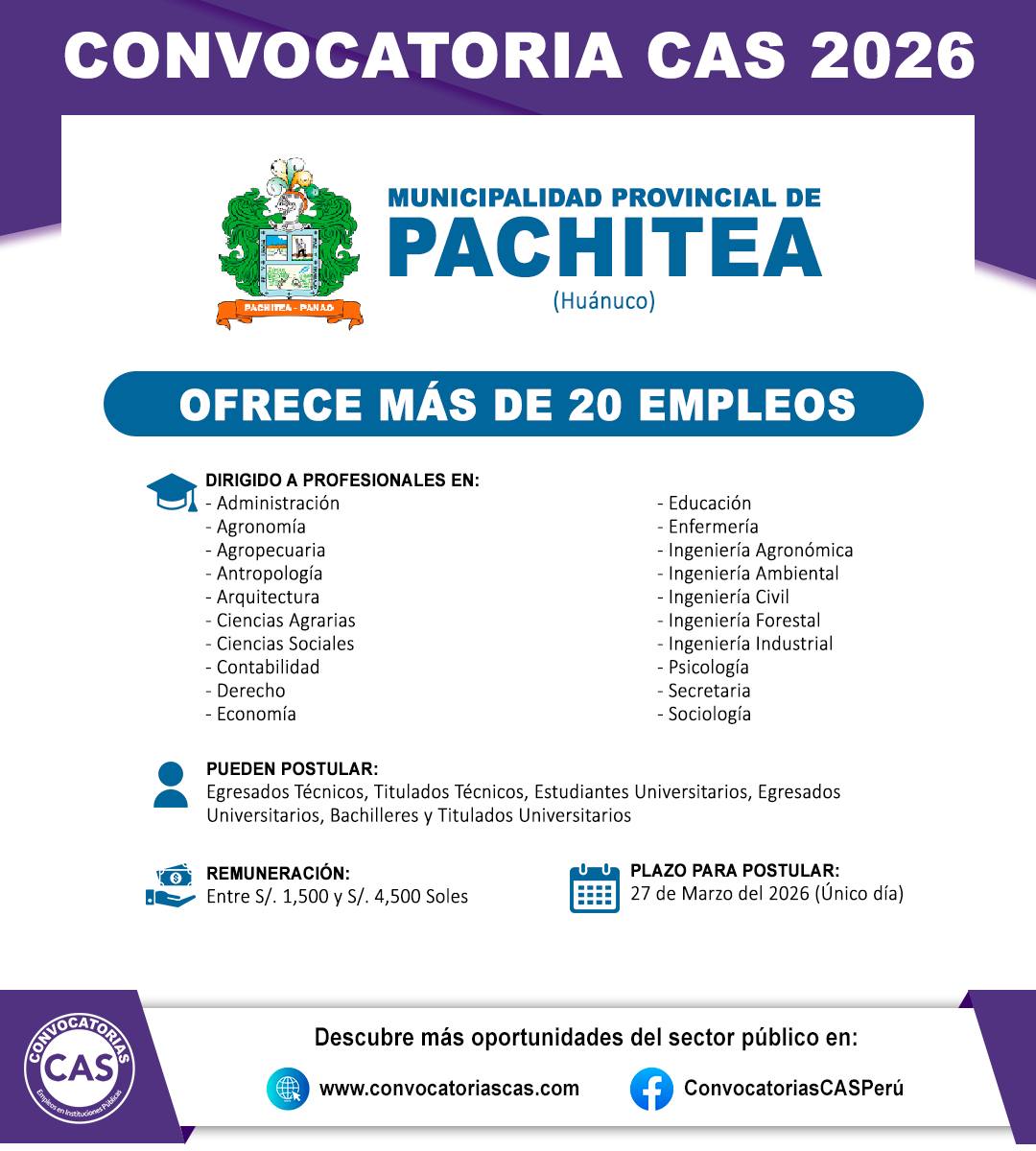 Oportunidad Laboral 
