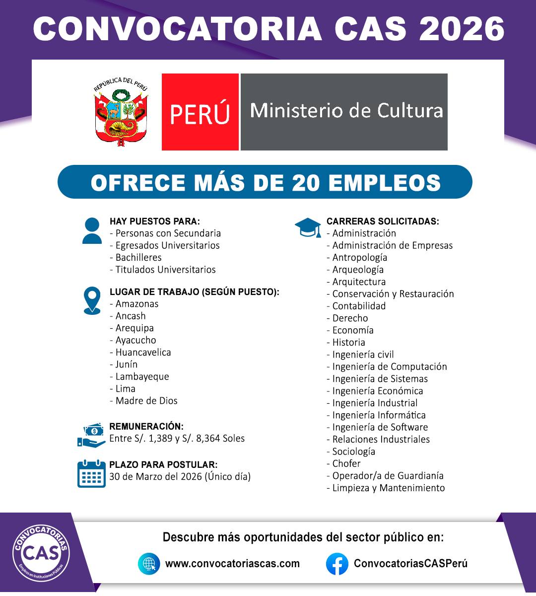 Oportunidad Laboral 