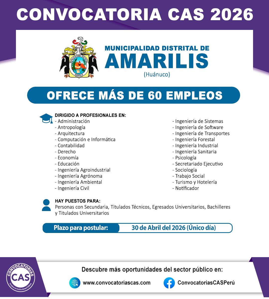 Oportunidad Laboral 