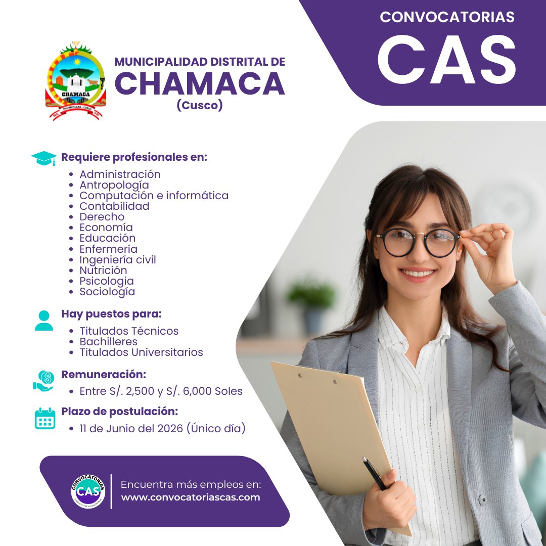 Oportunidad Laboral 