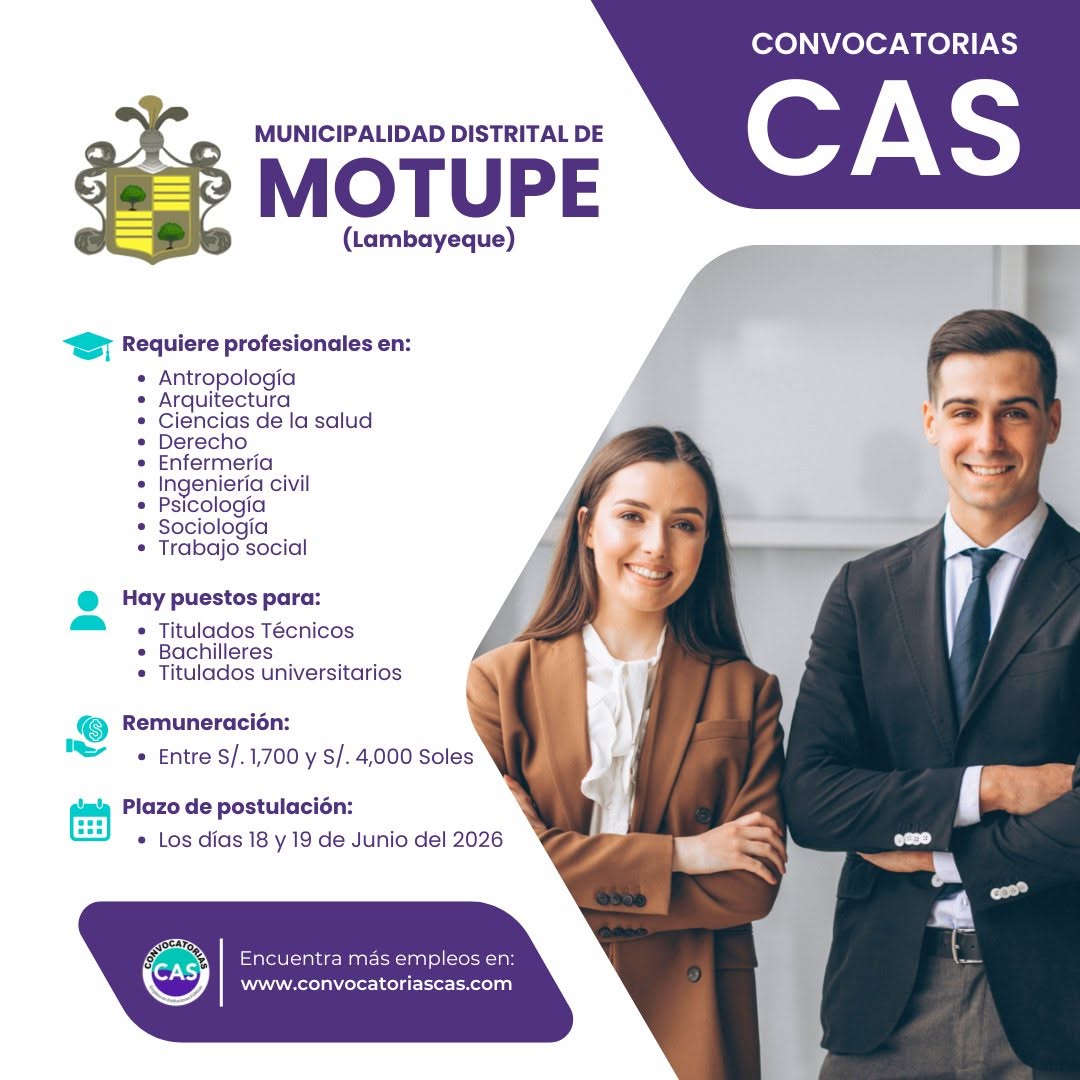 Oportunidad Laboral 