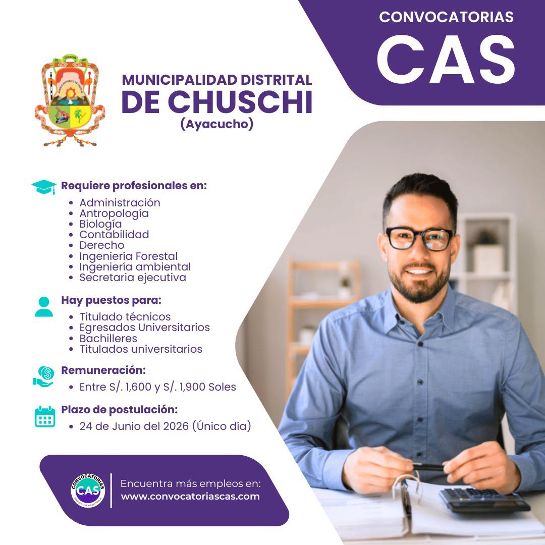 Oportunidad Laboral 